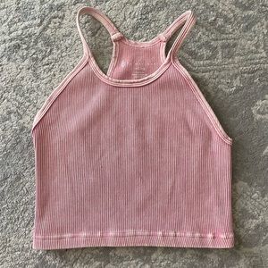 Happiness Runs Crop Tank by Free People Movement - Light pink